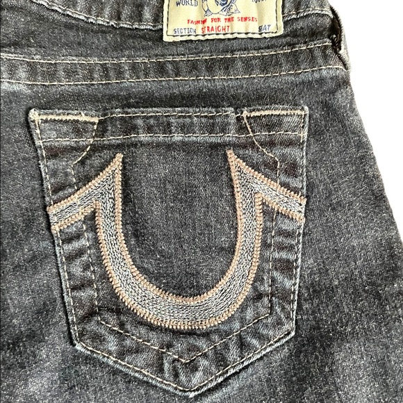 True Religion Straight Leg Jeans - Size 29 - Picture 4 of 9